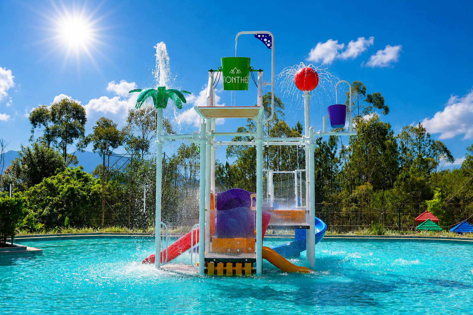 Playground Aquático Aquecido